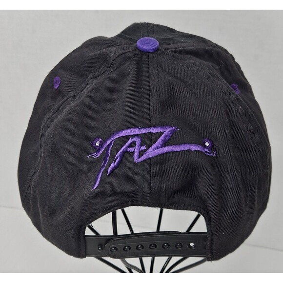 Vintage 1993 TAZ Tasmanian Devil Looney Tunes Snapback Hat Cap Warner Bros. - Picture 3 of 7